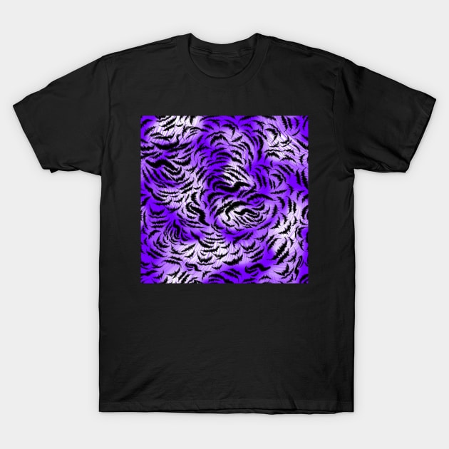 Purple leo skin texture T-Shirt by ilhnklv